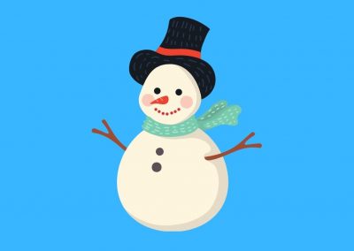 Dans le corps d&rsquo;un bonhomme de neige