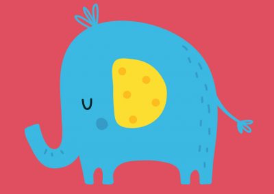 Un éléphant qui se balançait