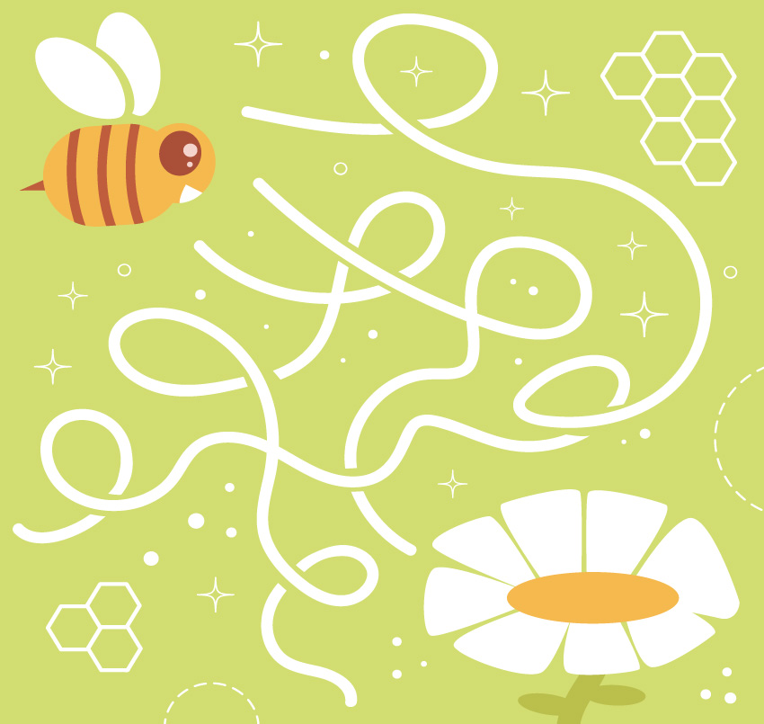 Aidez l’abeille, Une histoire pour enfant à lire sur Goupili
