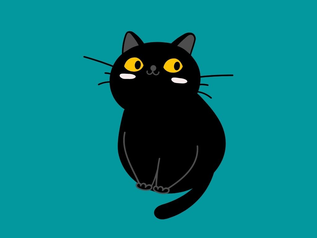 Le petit chat noir, Une histoire pour enfant à lire sur Goupili