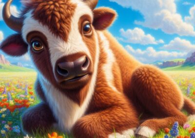 Bistouf le bison n’est pas fatigué