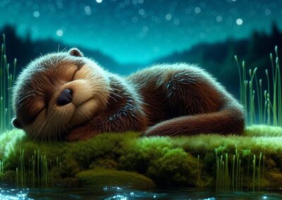 La petite loutre que ne voulait pas dormir